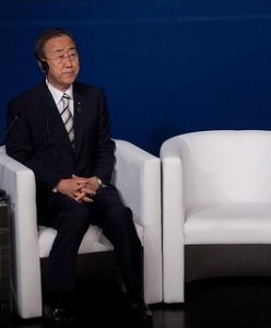 Ban Ki-Moon at III Fórum Mundial Aliança das Civilizações