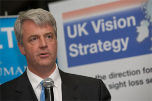 Andrew Lansley, David Cameron's nominee for OCHA head